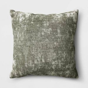 Target Threshold Green Soft Velvet Throw Pillow